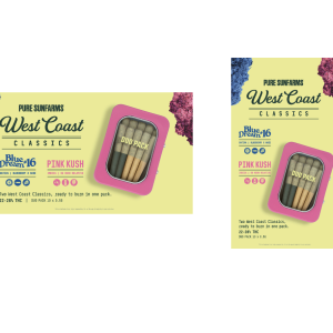 West Coast Classics 10x0.5g Pre-rolls Static Digital Posters